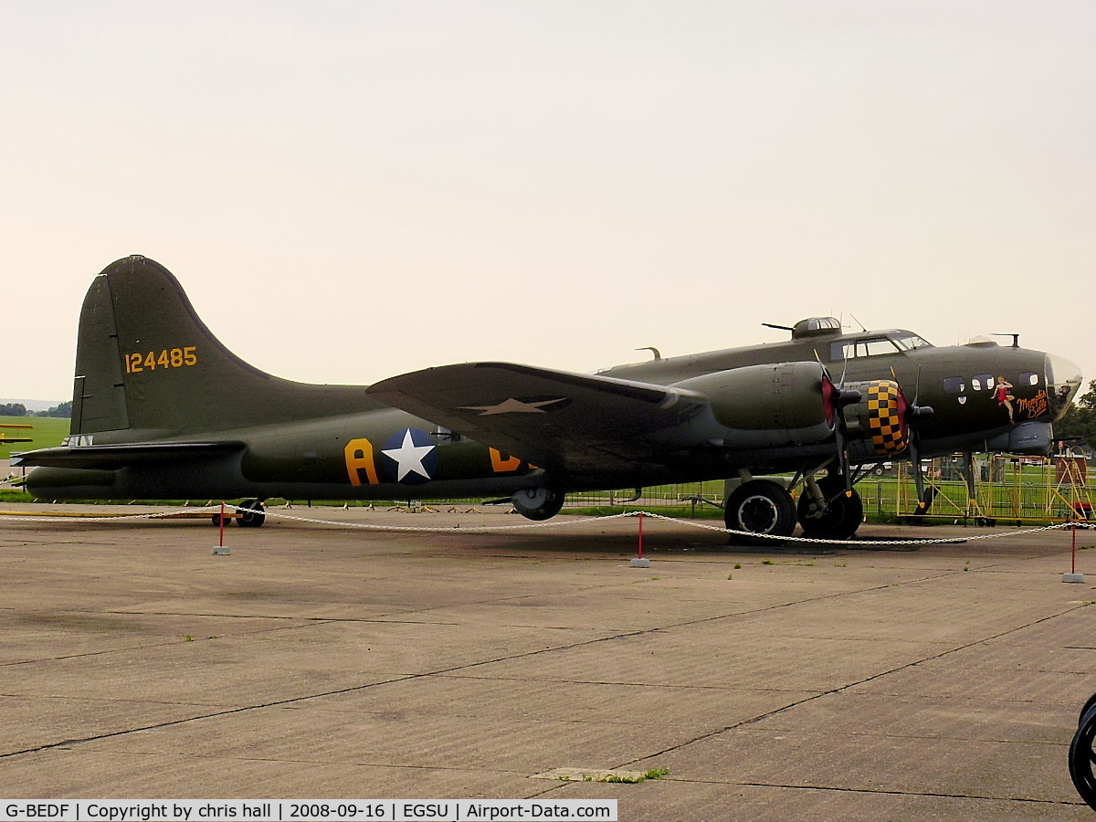G-BEDF, 1944 Boeing B-17G Flying Fortress C/N 8693, Memphis Belle / Sally B