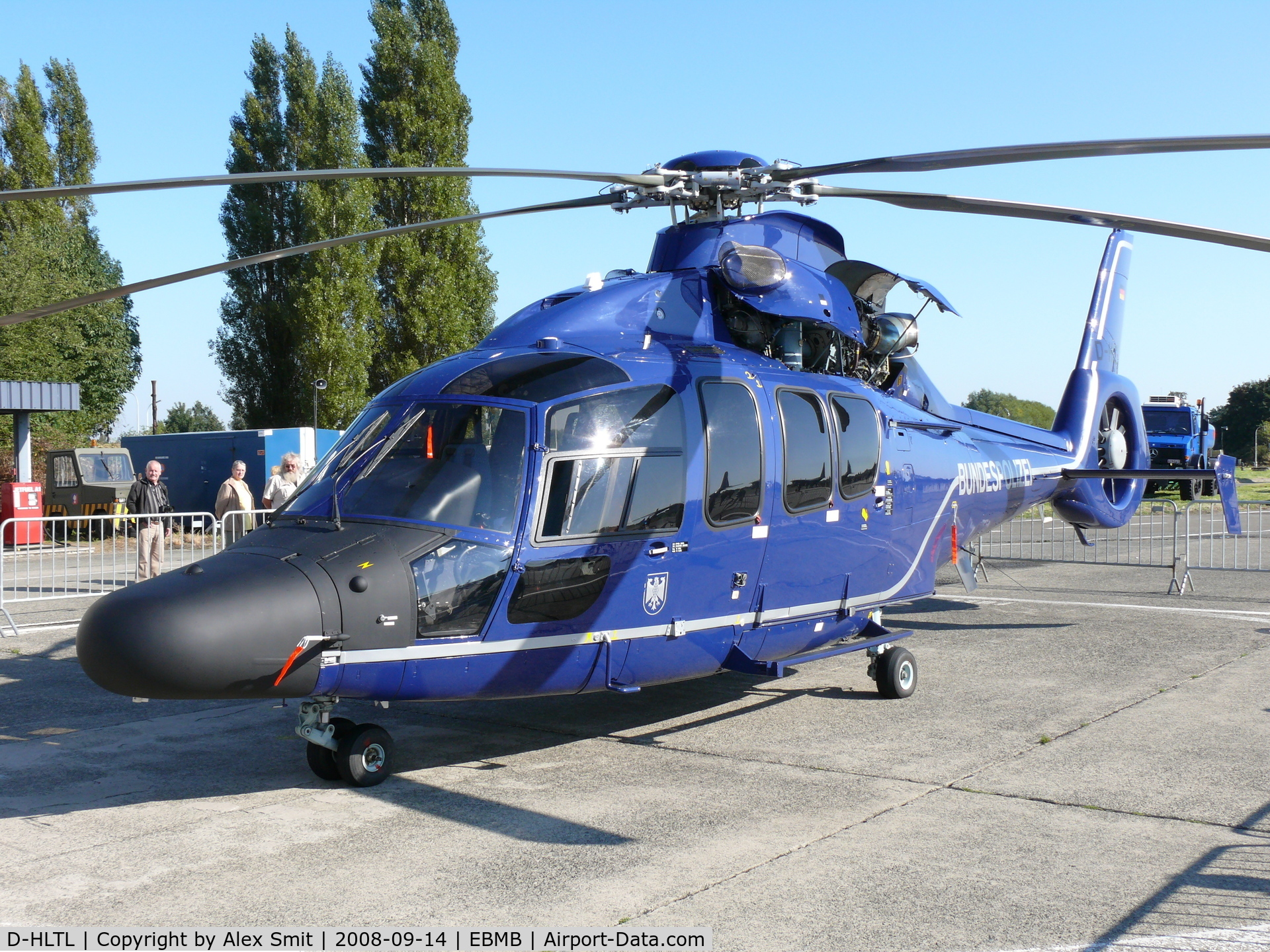 D-HLTL, Eurocopter EC-155B Dauphin IV C/N 6599, Eurocopter EC155B Dauphin IV D-HLTL Bundespolizei