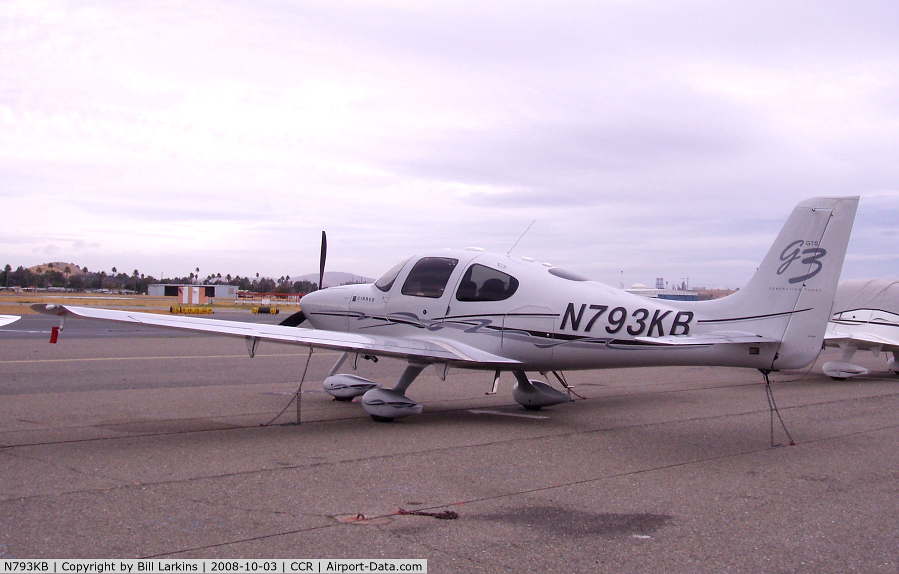 N793KB, 2007 Cirrus SR22 C/N 2749, In for Cirrus pilot program