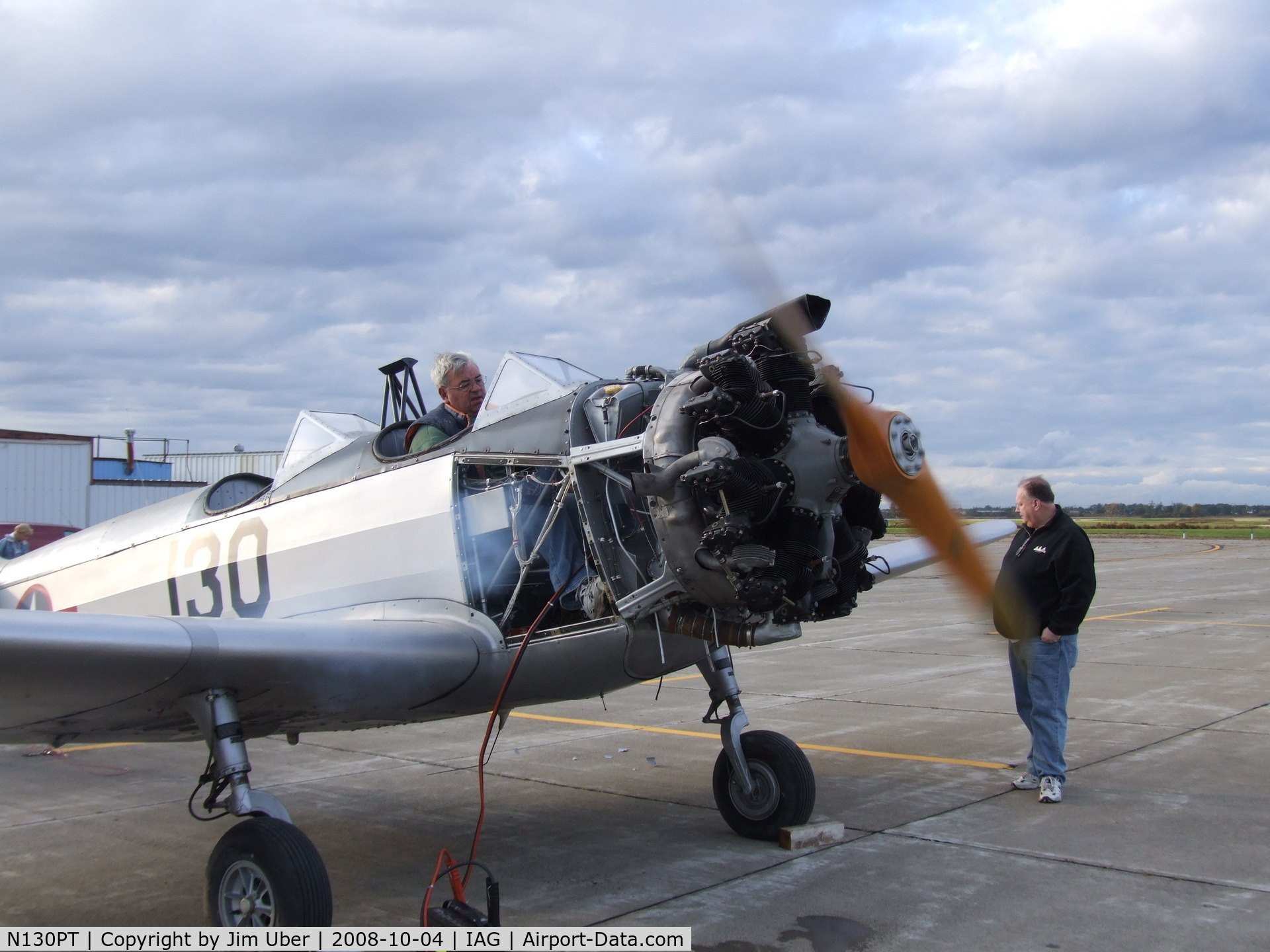 N130PT, 1942 Fairchild (Howard) PT-23A Cornell (M-62C) C/N HO-325, It WANTS to go, really!