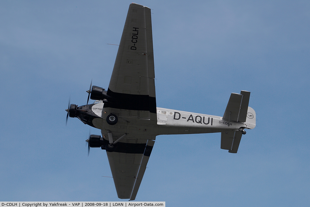 D-CDLH, 1936 Junkers Ju-52/3m C/N 130714, Lufhansa Junkers 52