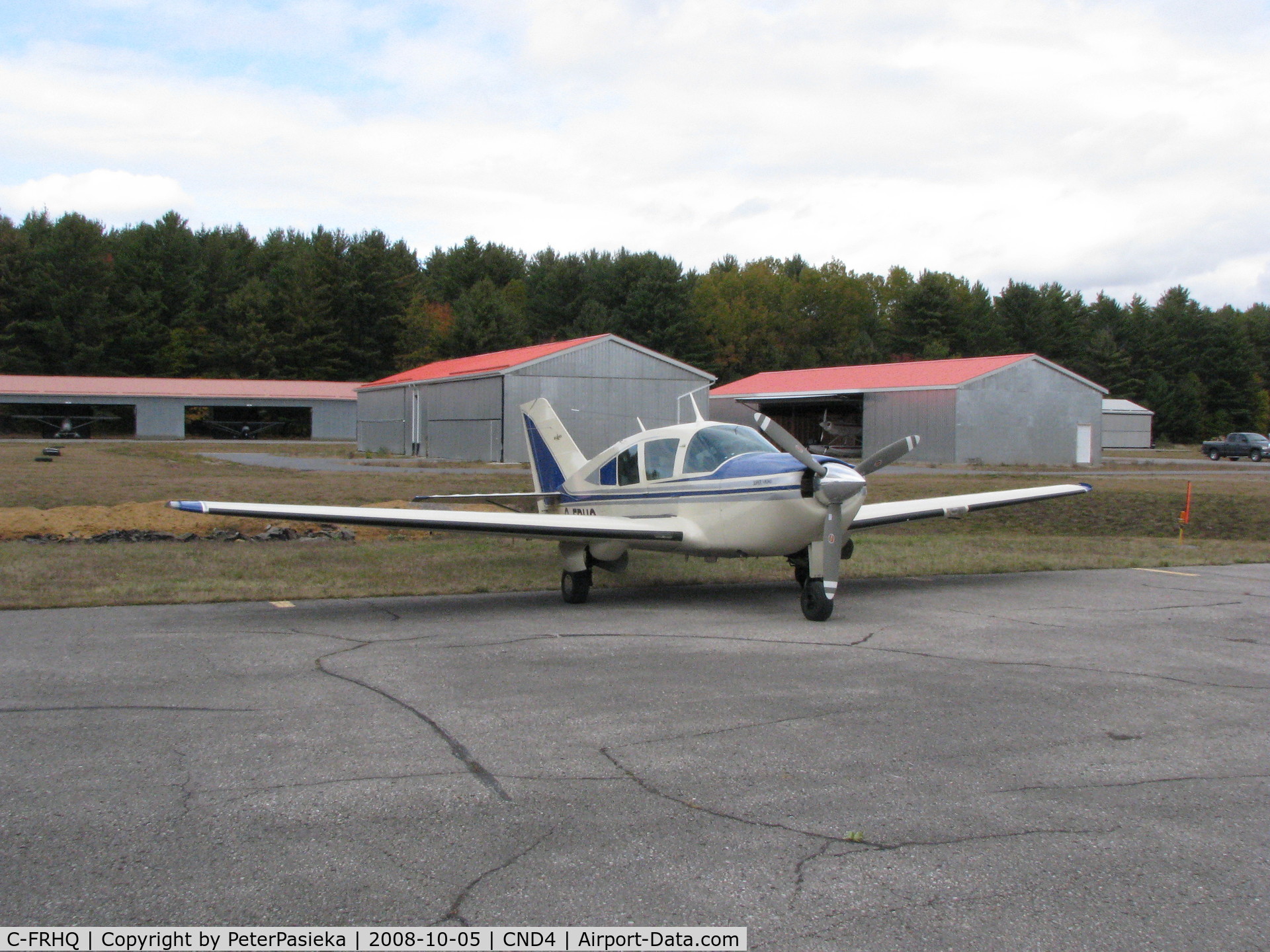 C-FRHQ, 1976 Bellanca 17-30A Viking C/N 76-30841, @ Haliburton/Stanhope Muni Airport, Ontario Canada. Fall Colours Fly-in 2008