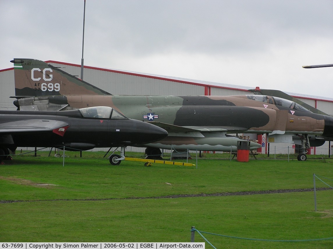 63-7699, 1963 McDonnell F-4C Phantom II C/N 839, F-4 Phantom preserved at Coventry