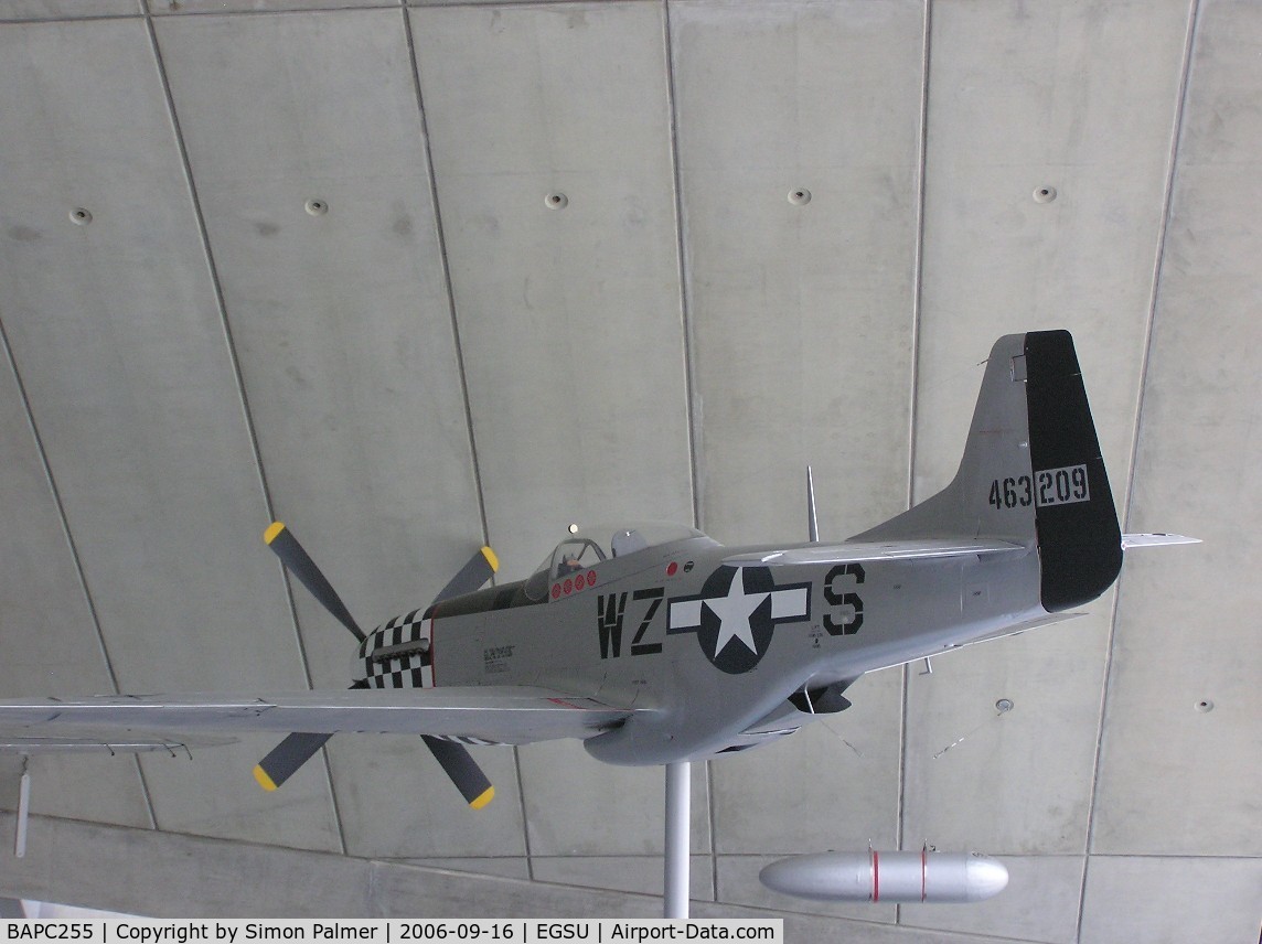 BAPC255, North American P-51D Mustang Replica C/N BAPC.255, P-51 Replica at Duxford