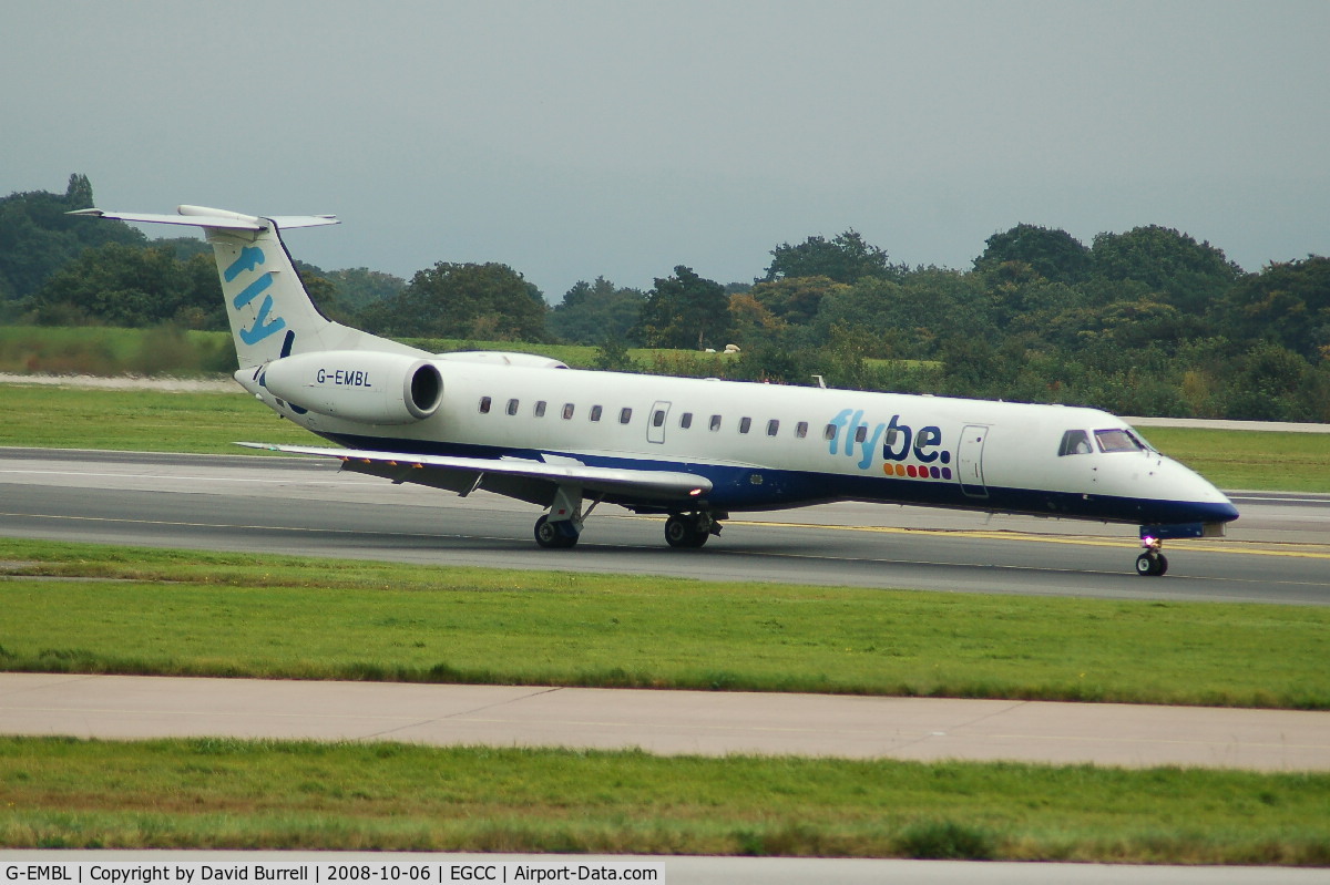 G-EMBL, 1999 Embraer EMB-145EU (ERJ-145EU) C/N 145177, Flybe - Taxiing