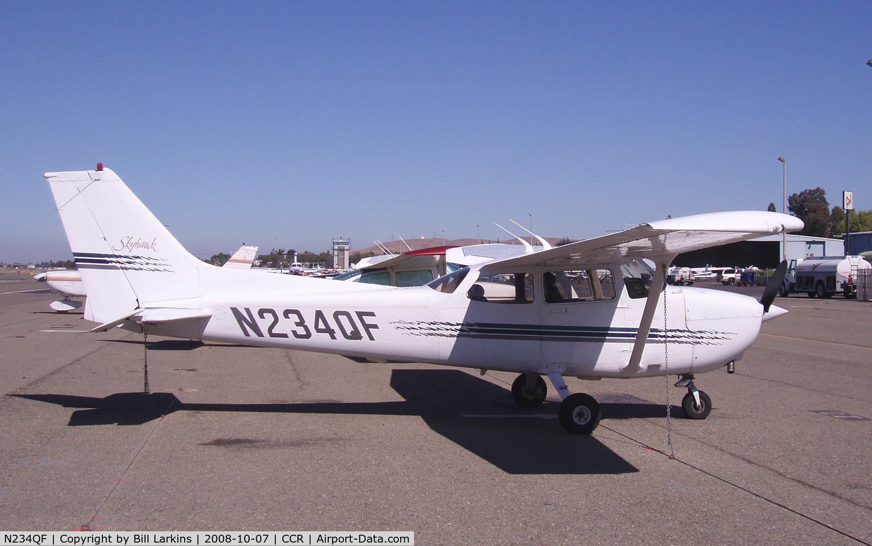 N234QF, 1997 Cessna 172R C/N 17280110, Local visitor