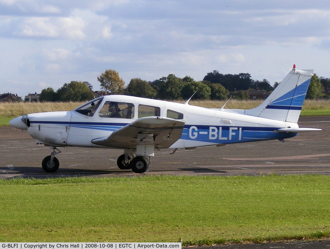 G-BLFI, 1984 Piper PA-28-181 Cherokee Archer II C/N 28-8490034, BONUS AVIATION LTD, Previous ID: N4333Z