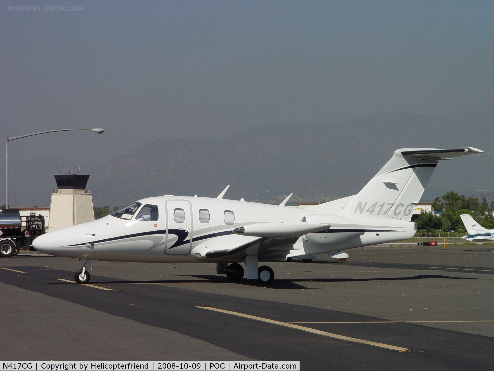 N417CG, 2007 Eclipse Aviation Corp EA500 C/N 000094, Waiting for further instructions