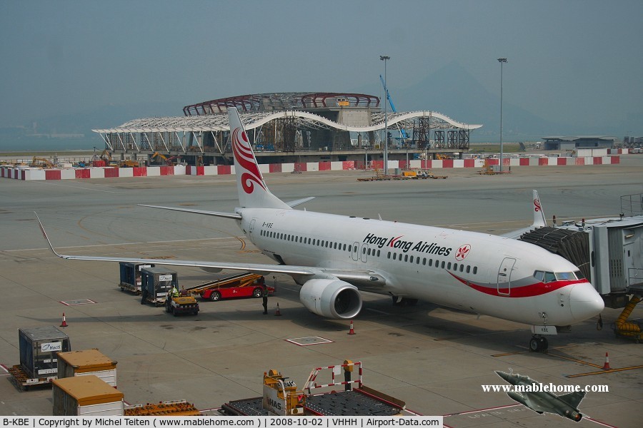 B-KBE, 2005 Boeing 737-84P C/N 32605, Hong Kong Airlines