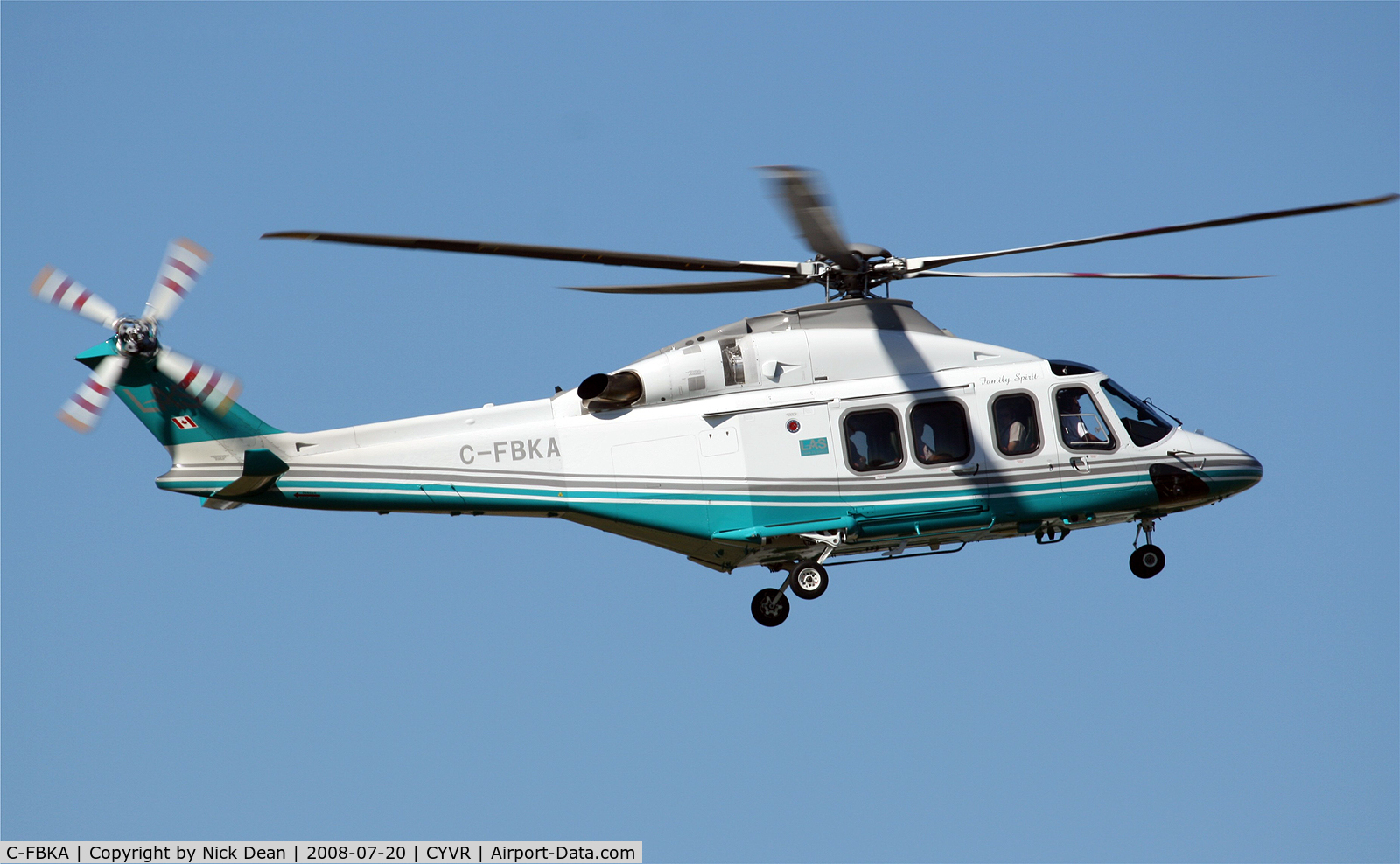 C-FBKA, 2006 Agusta AB-139 C/N 31037, /