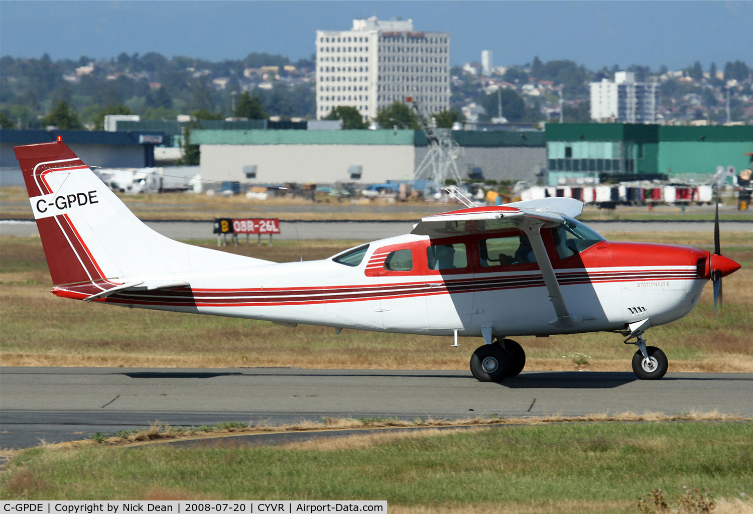 C-GPDE, 1981 Cessna U206G Stationair C/N U20606487, /