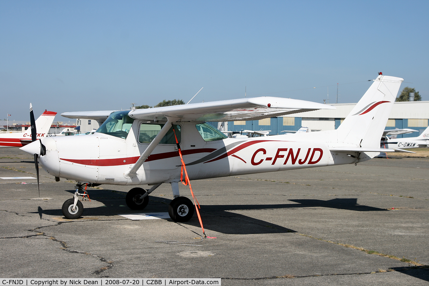 C-FNJD, 1978 Cessna 152 C/N 15281371, Boundary Bay BC