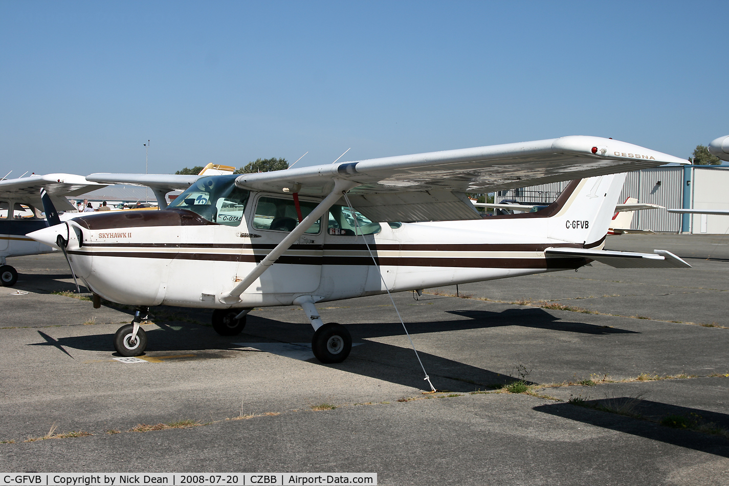 C-GFVB, 1982 Cessna 172P C/N 17275311, Boundary Bay BC