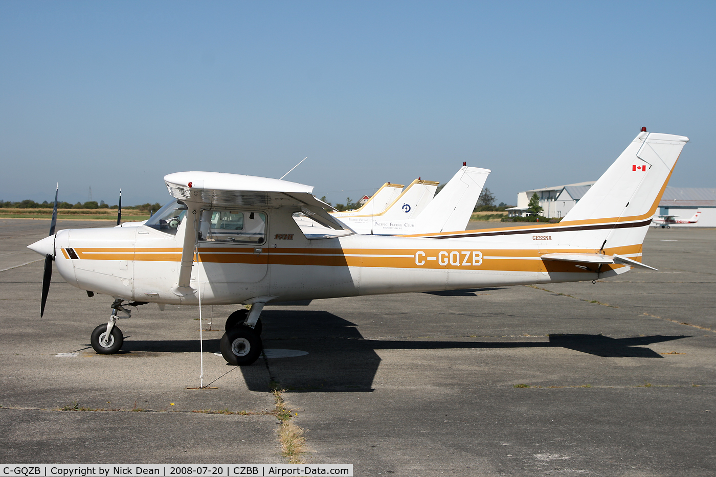 C-GQZB, 1982 Cessna 152 C/N 15285559, Boundary Bay BC
