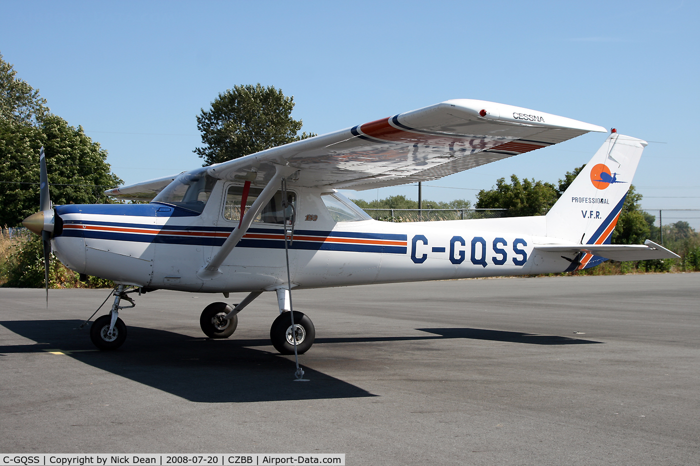 C-GQSS, 1977 Cessna 152 C/N 15279889, Boundary Bay BC