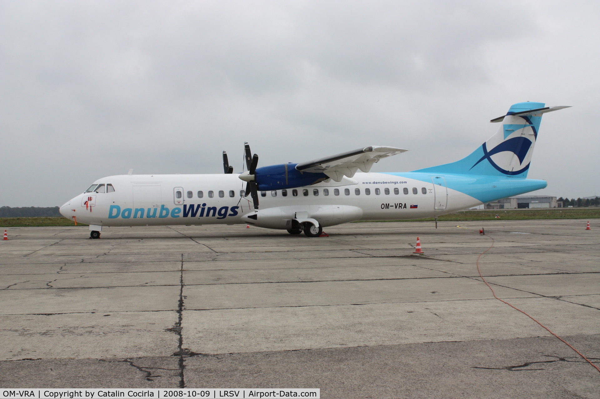 OM-VRA, 1993 ATR 72-202 C/N 373, Charter flight
