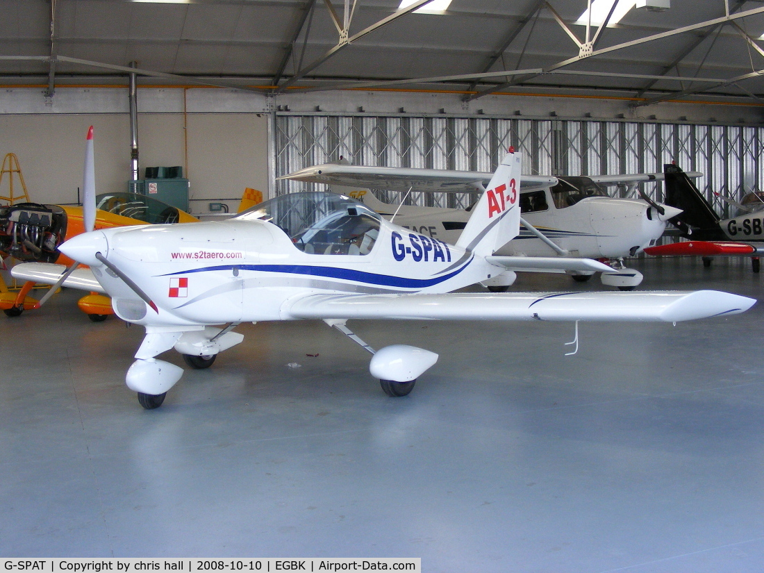 G-SPAT, 2003 Aero AT-3 R100 C/N AT3-008, S2T AERO LTD, Previous ID: SP-EAR