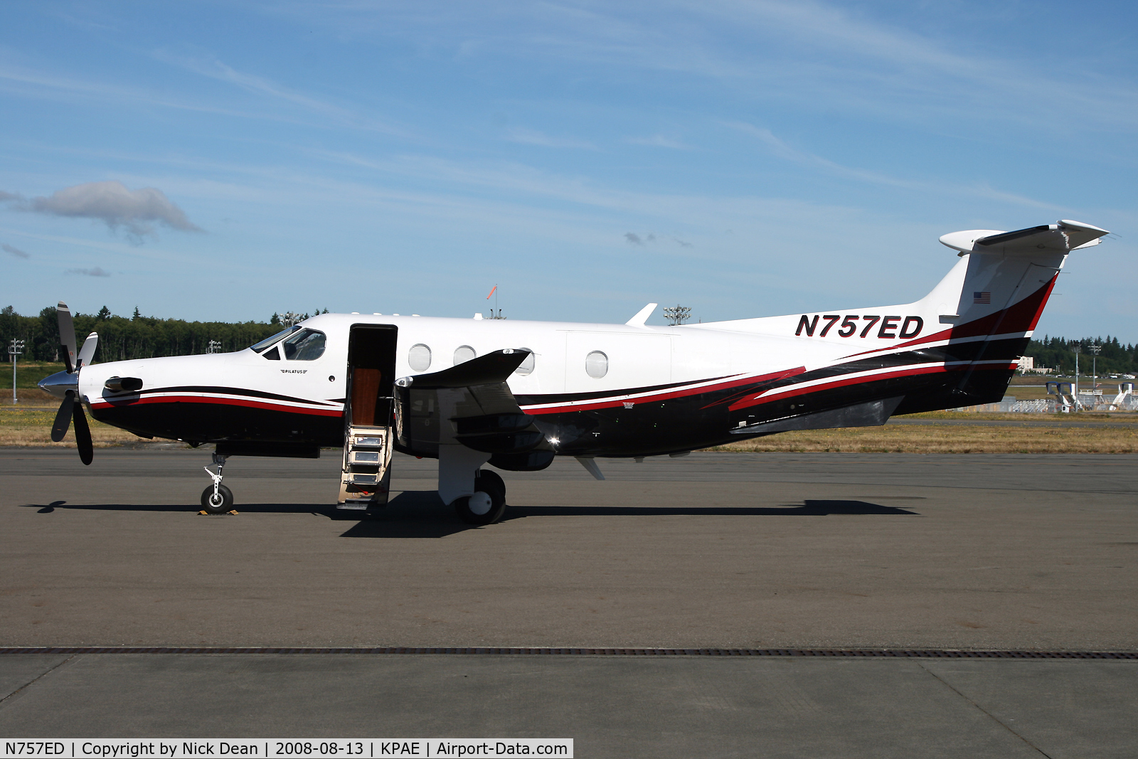 N757ED, 2007 Pilatus PC-12/47 C/N 790, /
