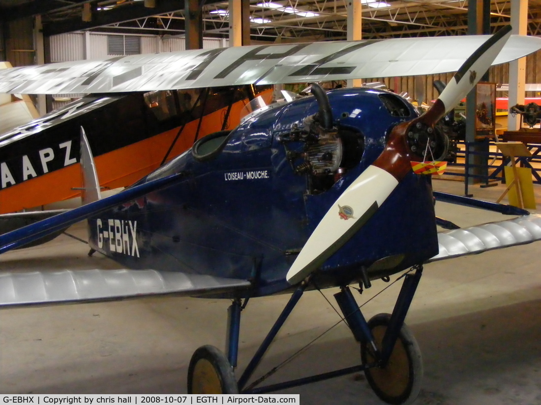 G-EBHX, 1923 De Havilland DH-53 Humming Bird C/N 98, The Shuttleworth Collection, Old Warden