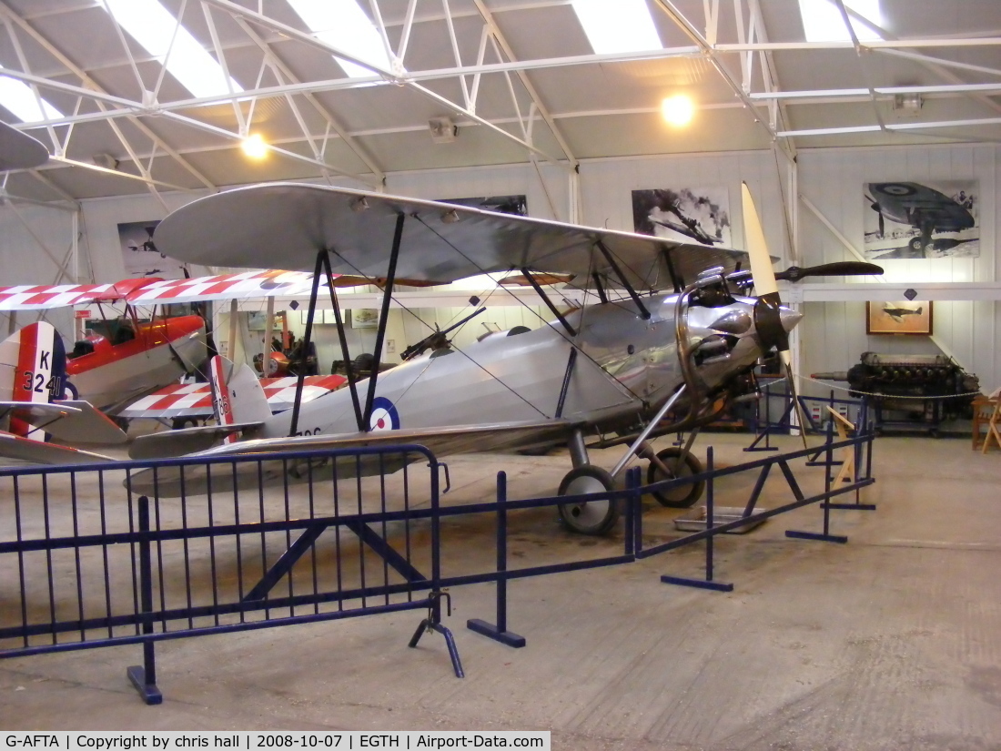 G-AFTA, 1931 Hawker Tomtit Mk1 C/N 30380, The Shuttleworth Collection, Old Warden