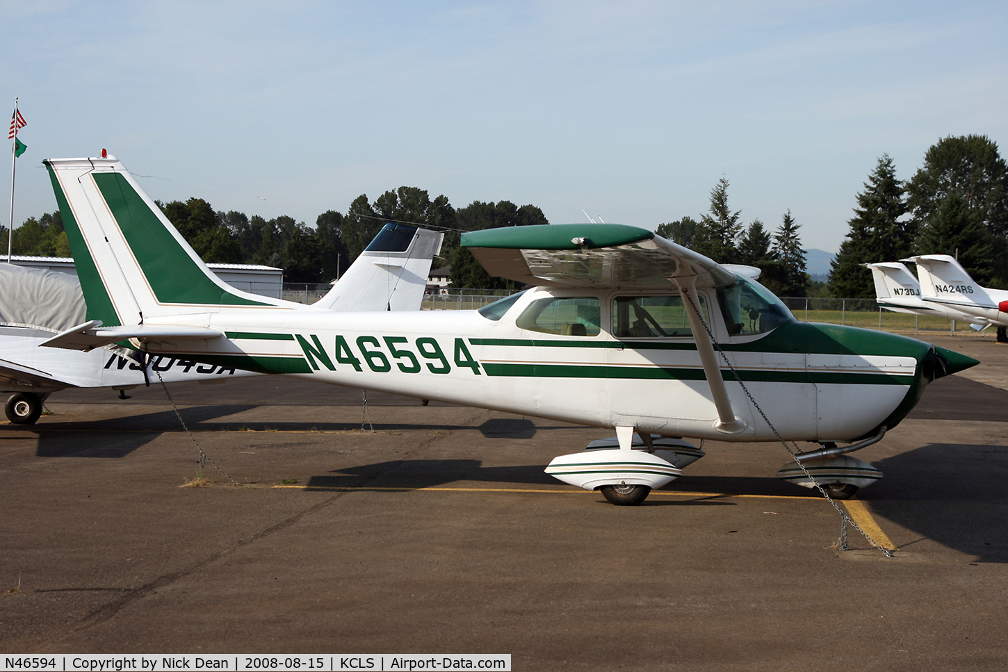 N46594, 1968 Cessna 172K Skyhawk C/N 17257373, /