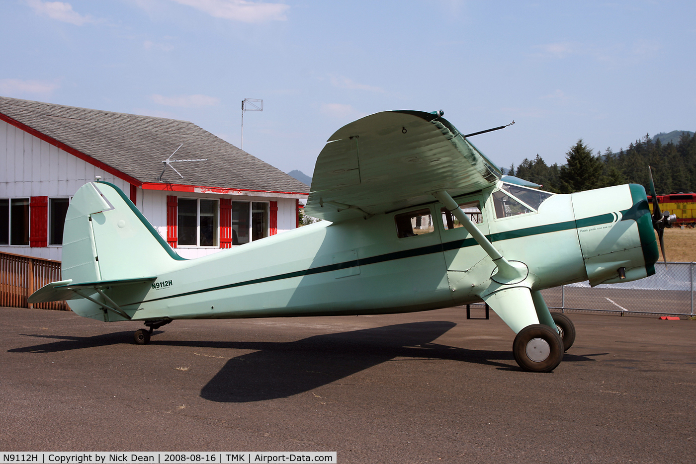 N9112H, 1956 Stinson V77 Reliant C/N 77-311, /