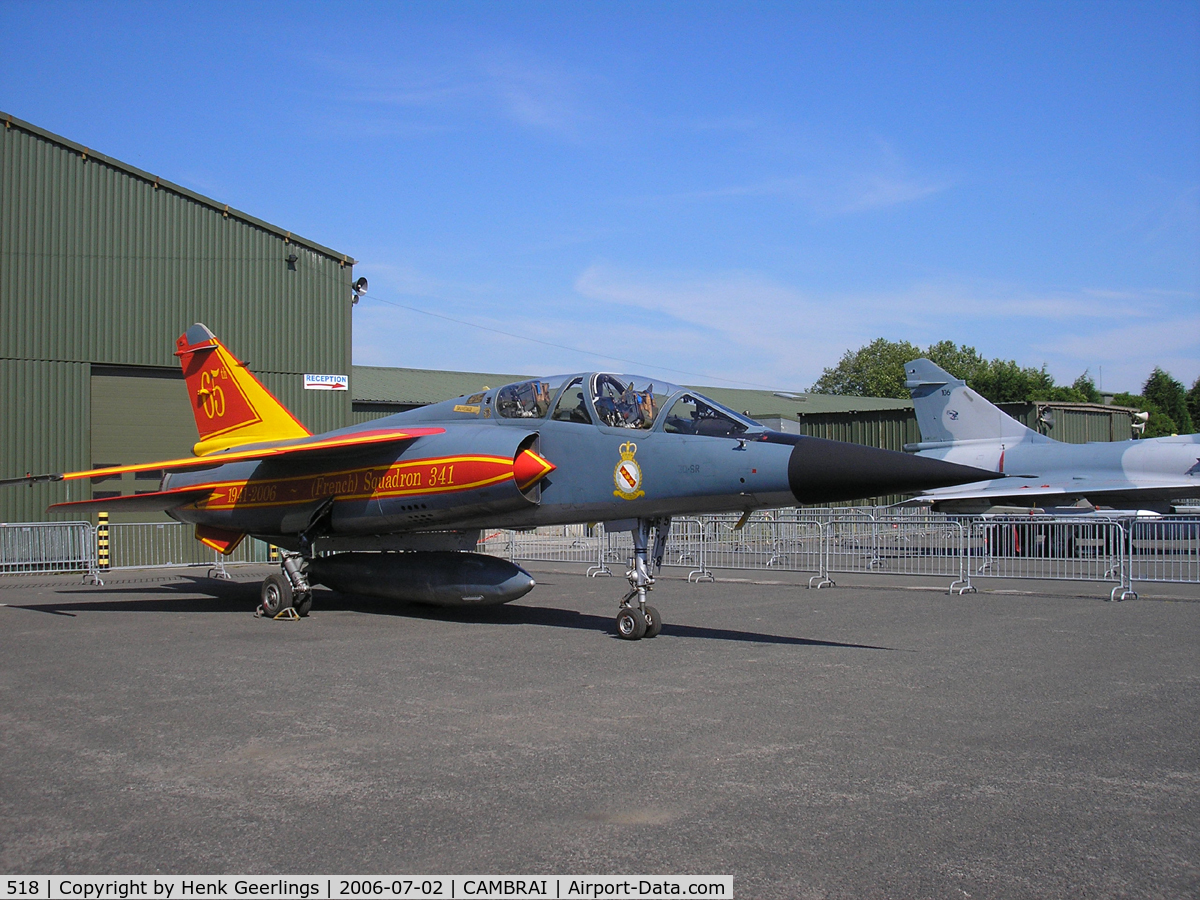 518, Dassault Mirage F.1B C/N 518, French AF Openday 2006
