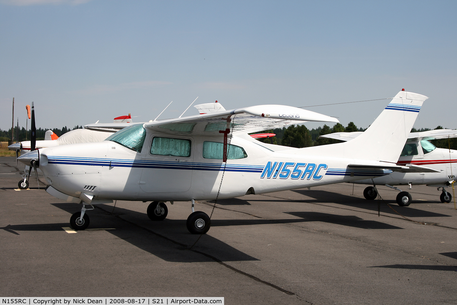 N155RC, 1981 Cessna T210N Turbo Centurion C/N 21064312, /