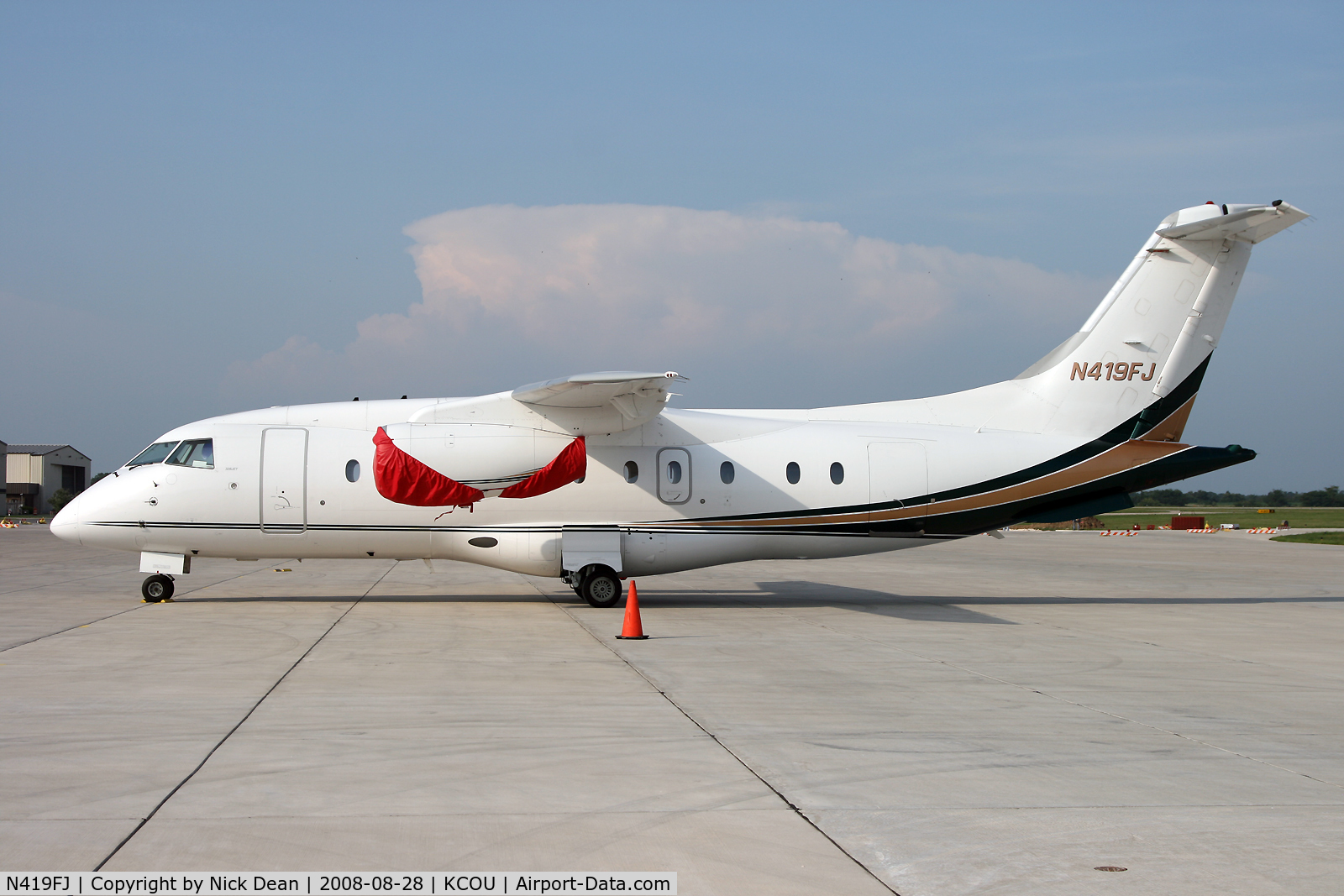 N419FJ, 2001 Fairchild Dornier 328-300 328JET C/N 3173, /