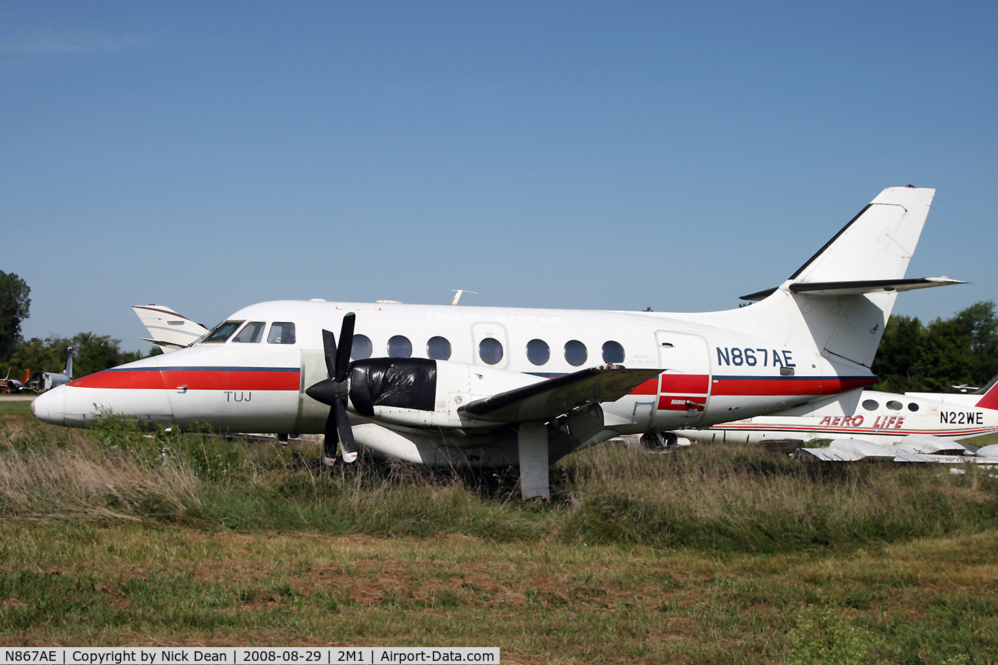 N867AE, 1989 British Aerospace BAe-3201 Jetstream C/N 867, /