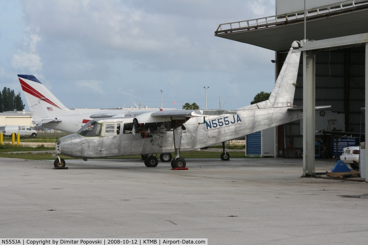 N555JA, 1968 Britten-Norman BN-2A Islander C/N 20, Tamiami Airport