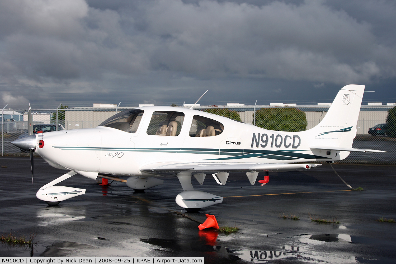 N910CD, 2002 Cirrus SR20 C/N 1247, /