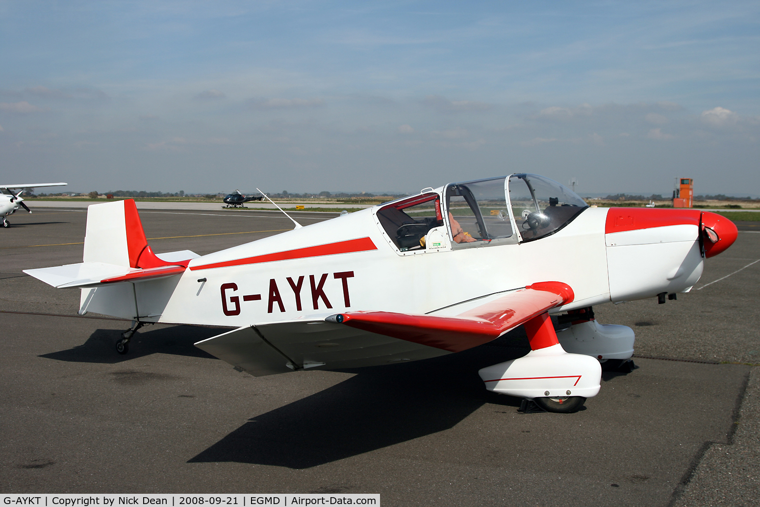 G-AYKT, 1957 SAN Jodel D-117 C/N 507, /