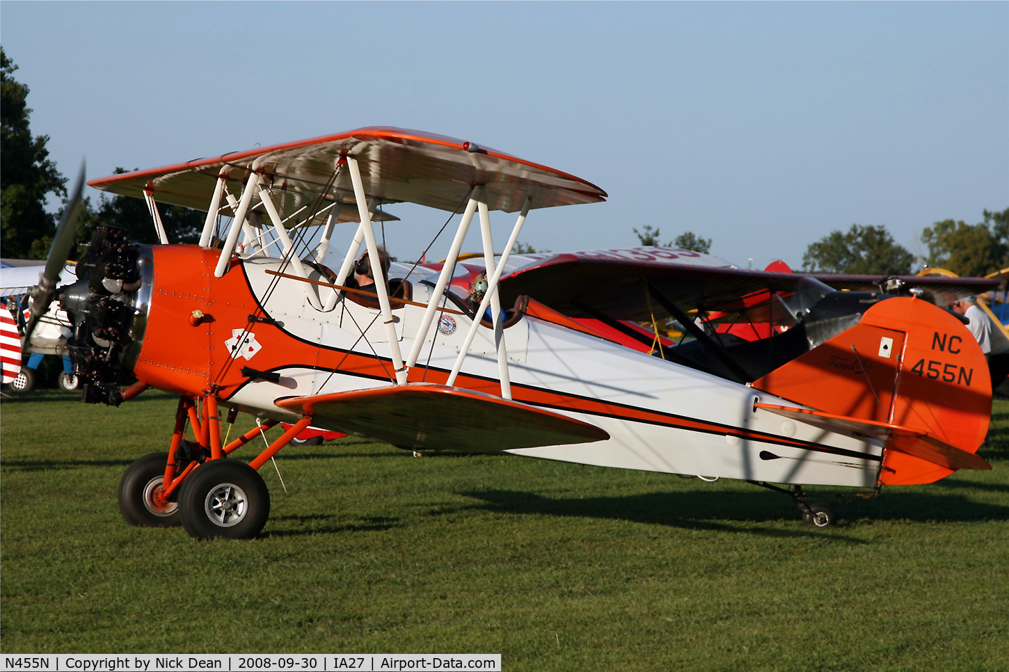 N455N, Curtiss-Wright Travel Air D-4000 C/N 1361, /