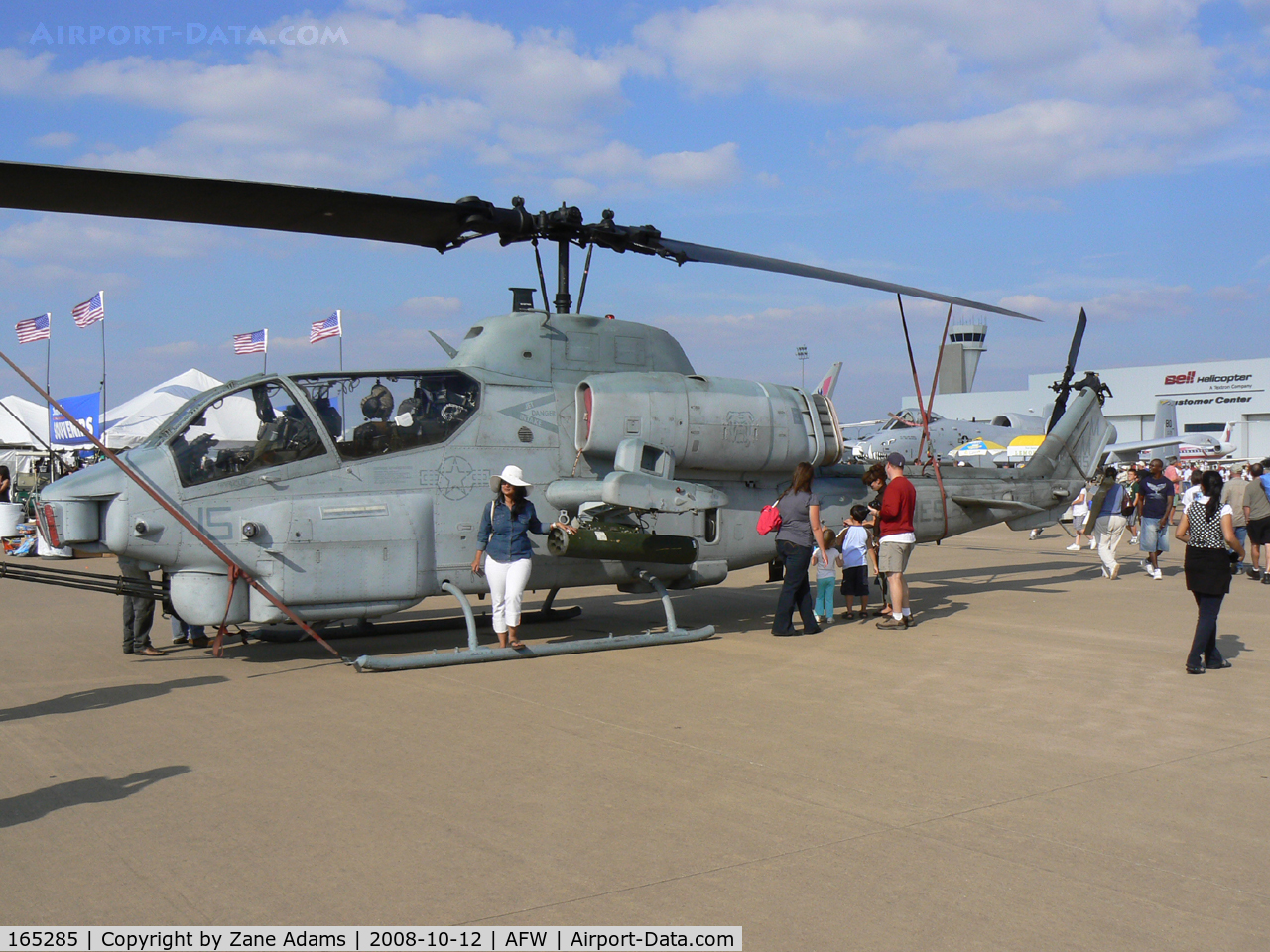 165285, Bell AH-1W Super Cobra C/N 26333, At the 2008 Alliance Airshow