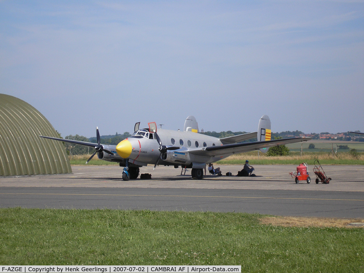 F-AZGE, Dassault MD-312 Flamant C/N 158, French AF Openday  at Cambrai AFB 2006
