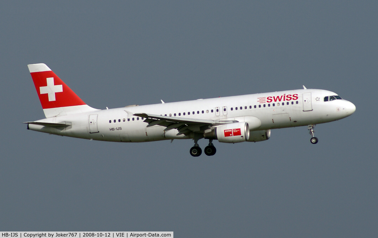 HB-IJS, 1998 Airbus A320-214 C/N 782, Swiss Airbus A320-214