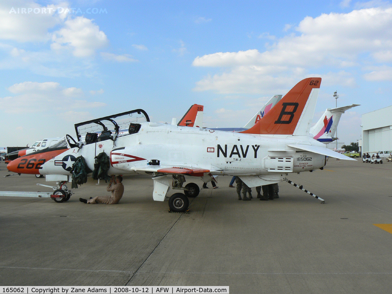 165062, McDonnell Douglas T-45C Goshawk C/N A066, At the 2008 Alliance Airshow