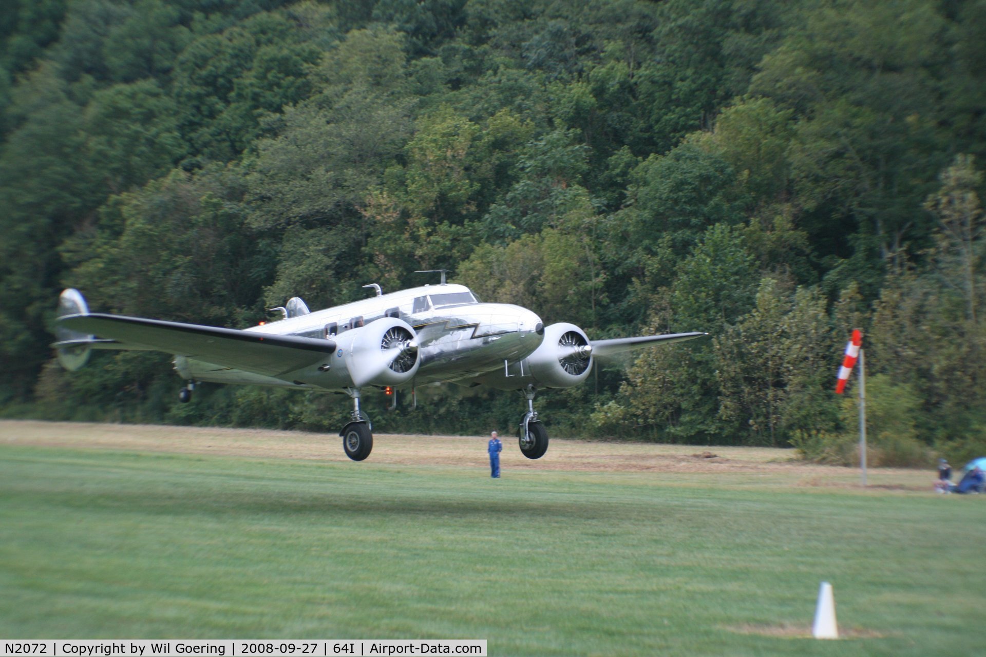 N2072, 1936 Lockheed 12A Electra Junior C/N 1208, Homeward Bound