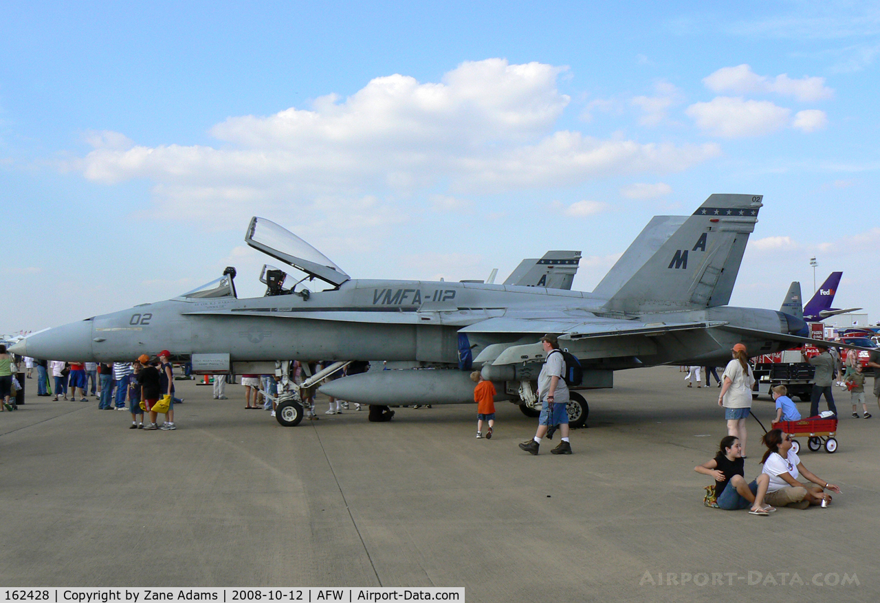 162428, McDonnell Douglas F/A-18A Hornet C/N 0271/A217, At the 2008 Alliance Airshow