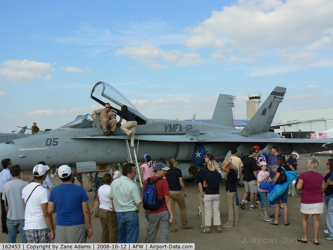 162453, McDonnell Douglas F/A-18A+ Hornet C/N 0303, At the 2008 Alliance Airshow