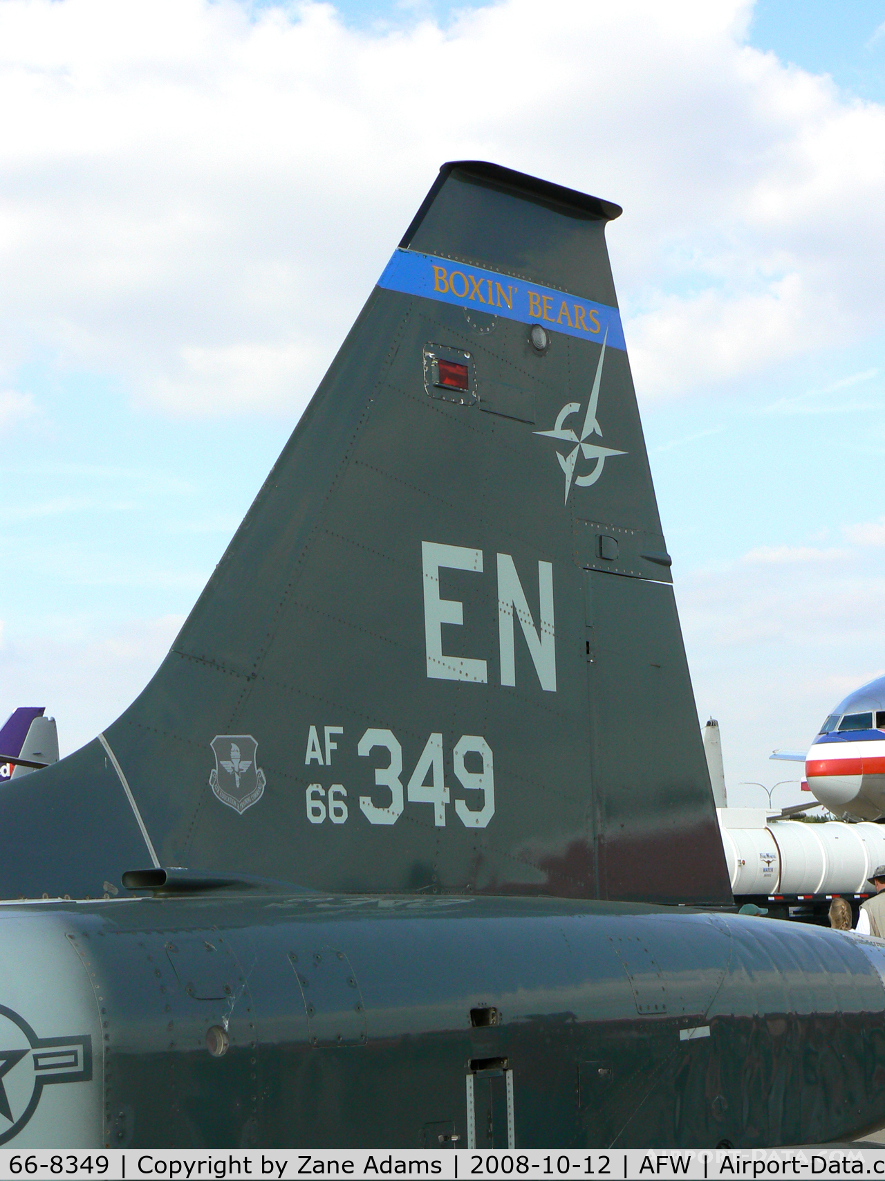 66-8349, 1966 Northrop T-38A Talon C/N N.5905, At the 2008 Alliance Airshow