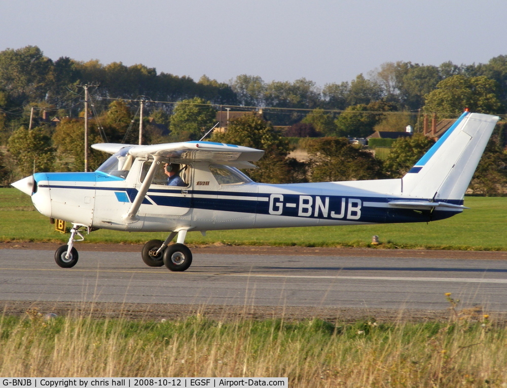 G-BNJB, 1981 Cessna 152 C/N 152-84865, AEROLEASE LTD, Previous ID: N4970P