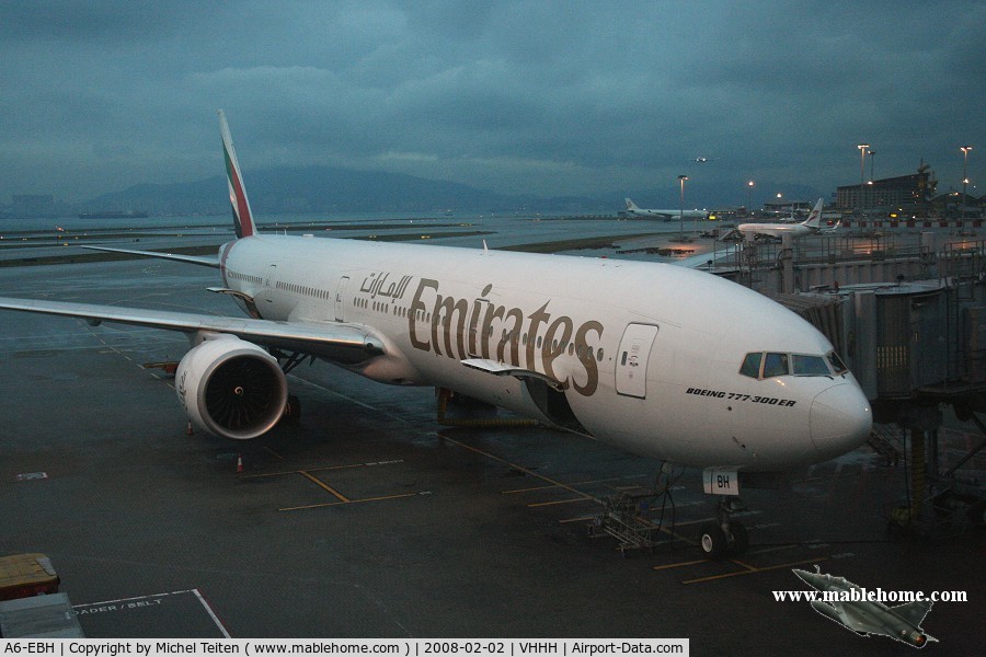 A6-EBH, 2005 Boeing 777-31H/ER C/N 32707, Emirates