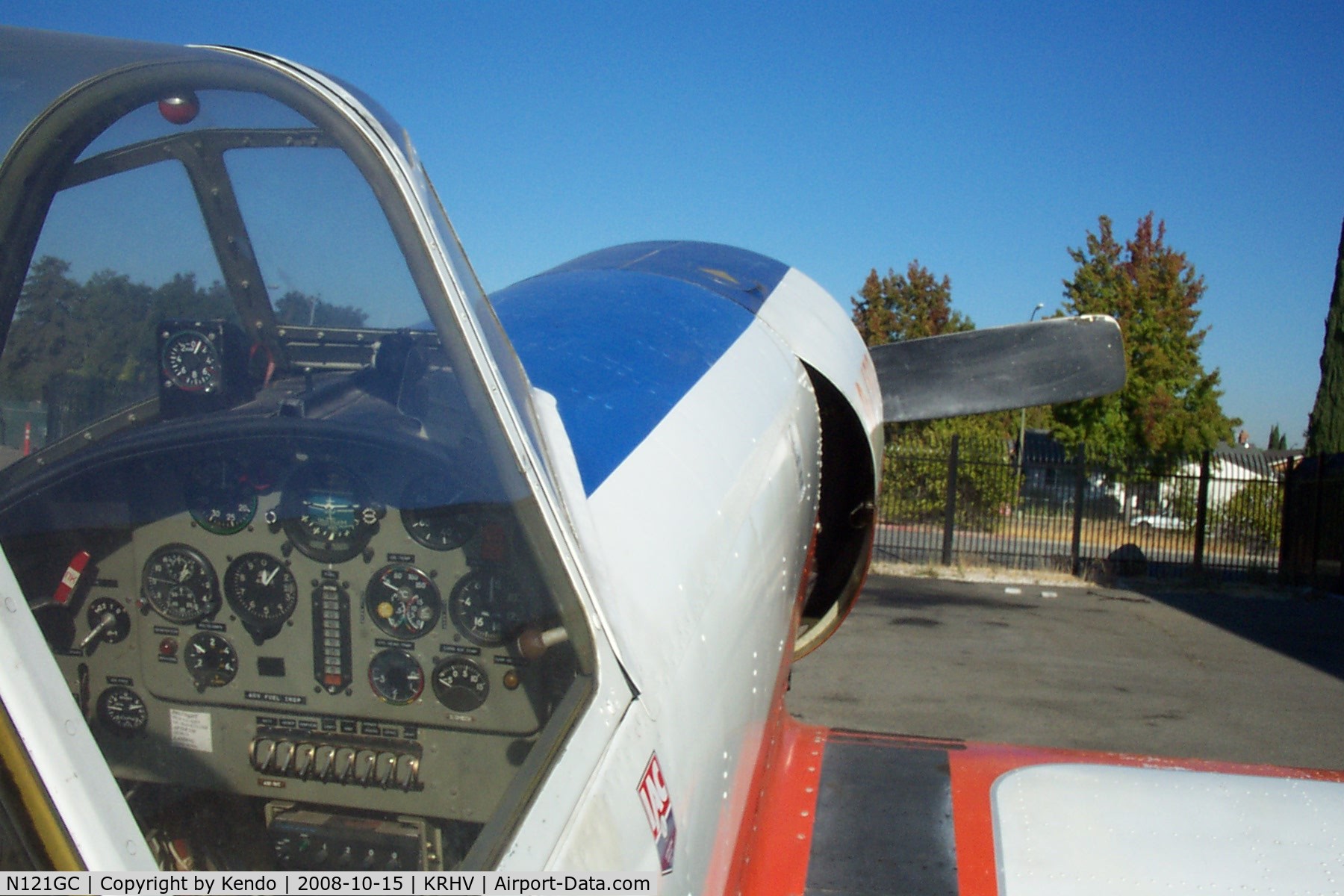 N121GC, 1984 Yakovlev Yak-50 C/N 842901, Cockrpi