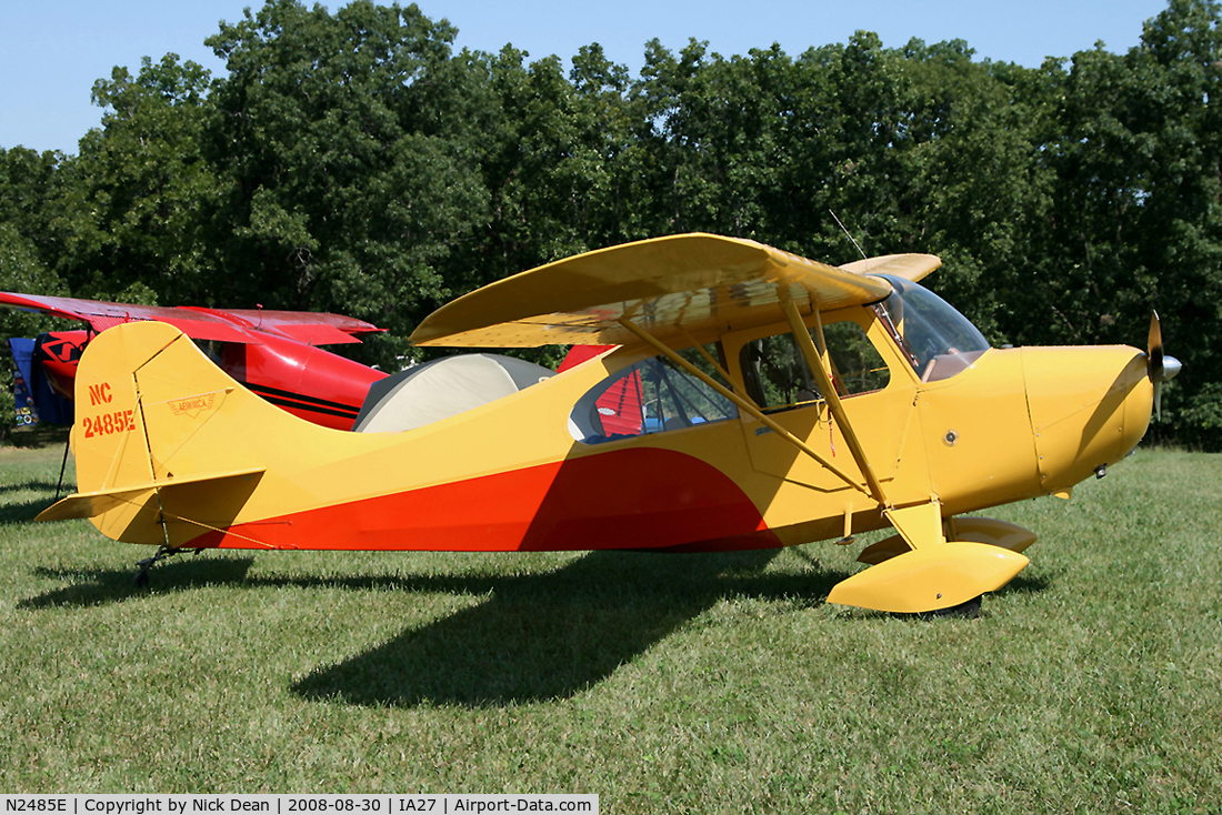 N2485E, 1946 Aeronca 7AC Champion C/N 7AC-6064, /