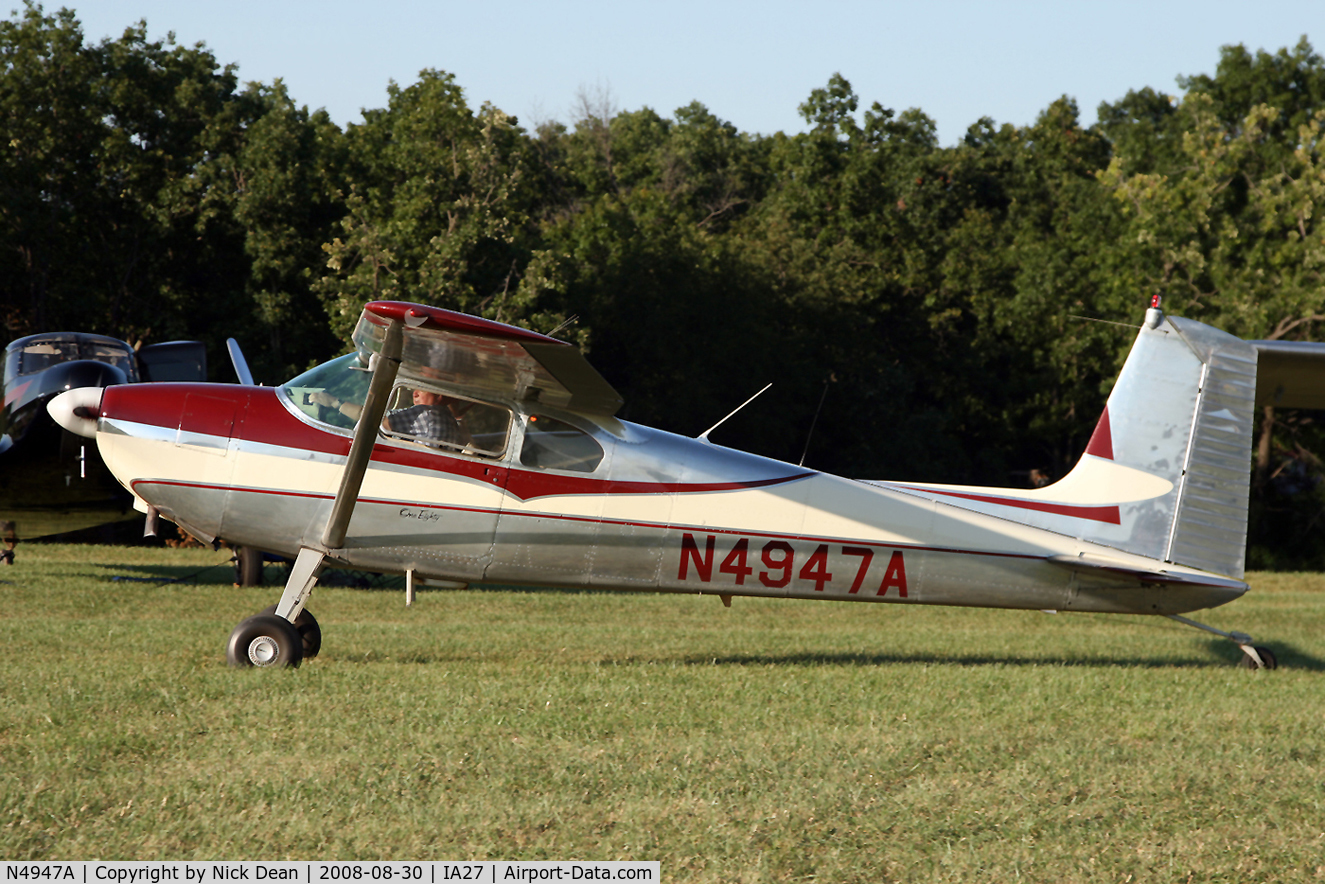 N4947A, 1956 Cessna 180 C/N 32344, /