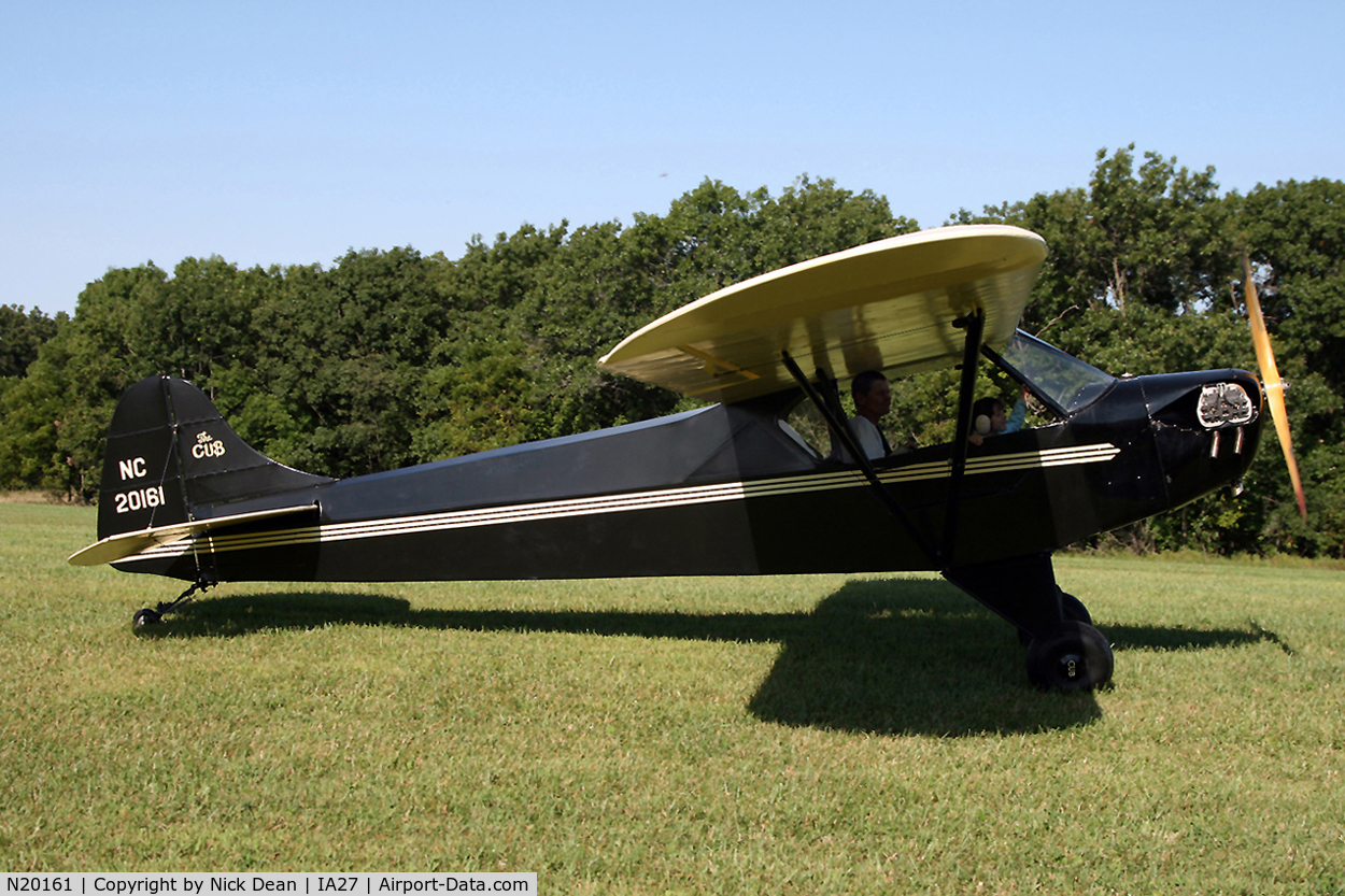 N20161, 1938 Piper J-2 C/N 1961, /