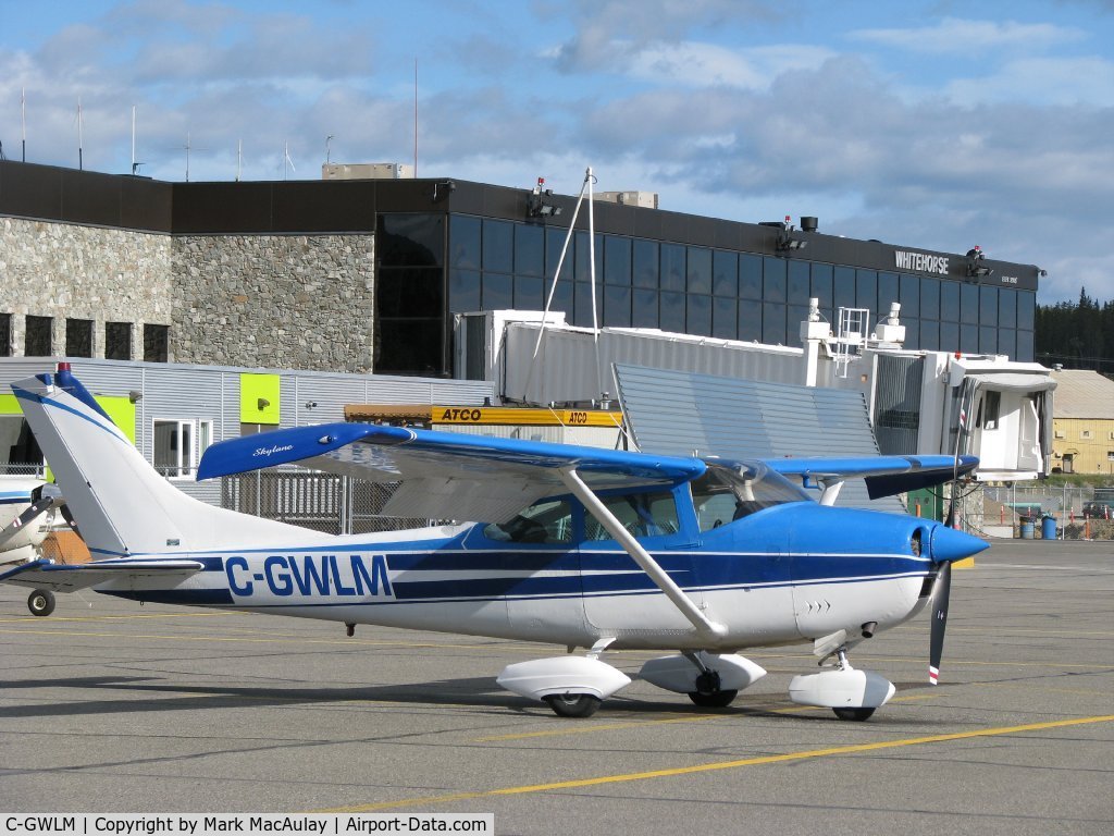 C-GWLM, 1965 Cessna 182H Skylane C/N 18256625, stop over at Whitehorse, on the way to Alaska