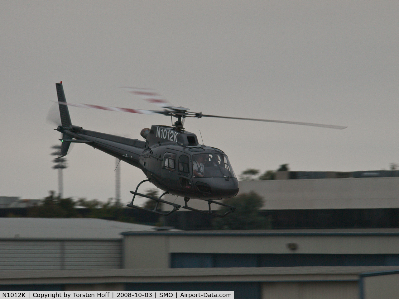 N1012K, 2006 Eurocopter AS-350B-2 Ecureuil Ecureuil C/N 4188, N1012K departing using RWY 03